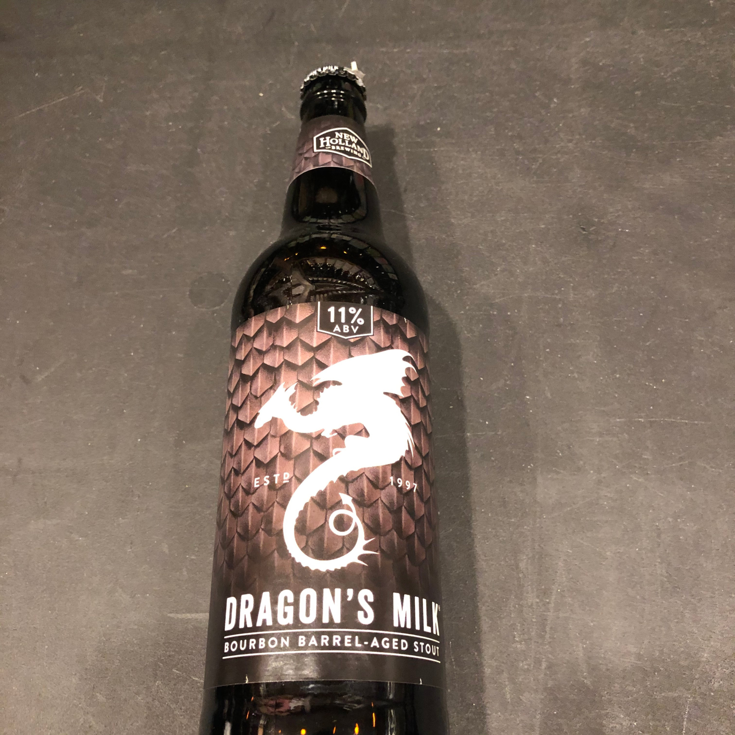 New Holland Dragon S Milk Bourbon Ba Imperial Stout 22oz Beer Mule Bottle Shop Pour House